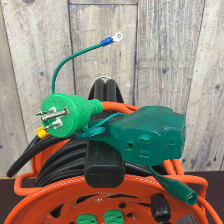 【中古美品】日動 電工ドラム びっくリール 100V アース漏電しゃ断器付 30m RNDEB30S【東大和店】