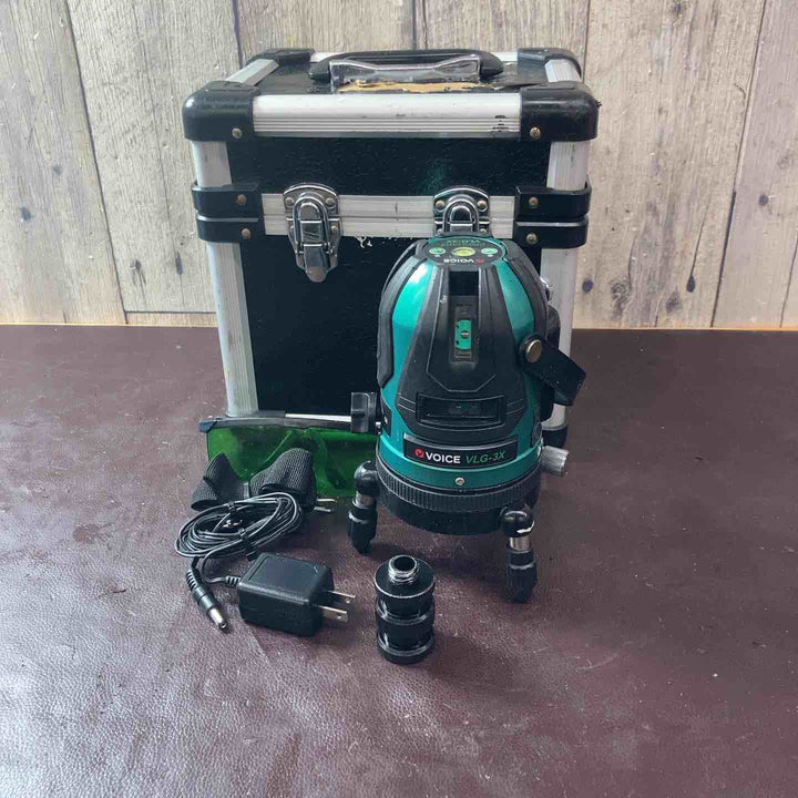 【中古品】◇VOICE グリーンレーザー墨出し器 VLG-3X【東大和店】