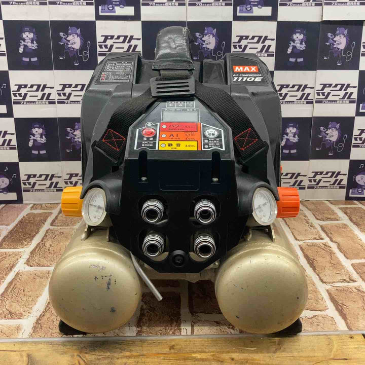 メーカー修理品！★マックス(MAX) エアコンプレッサー AK-HL1110E【所沢店】