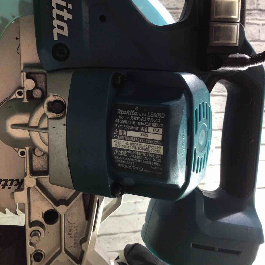 ★マキタ(makita) コードレス卓上マルノコ LS600DZ【川口店】