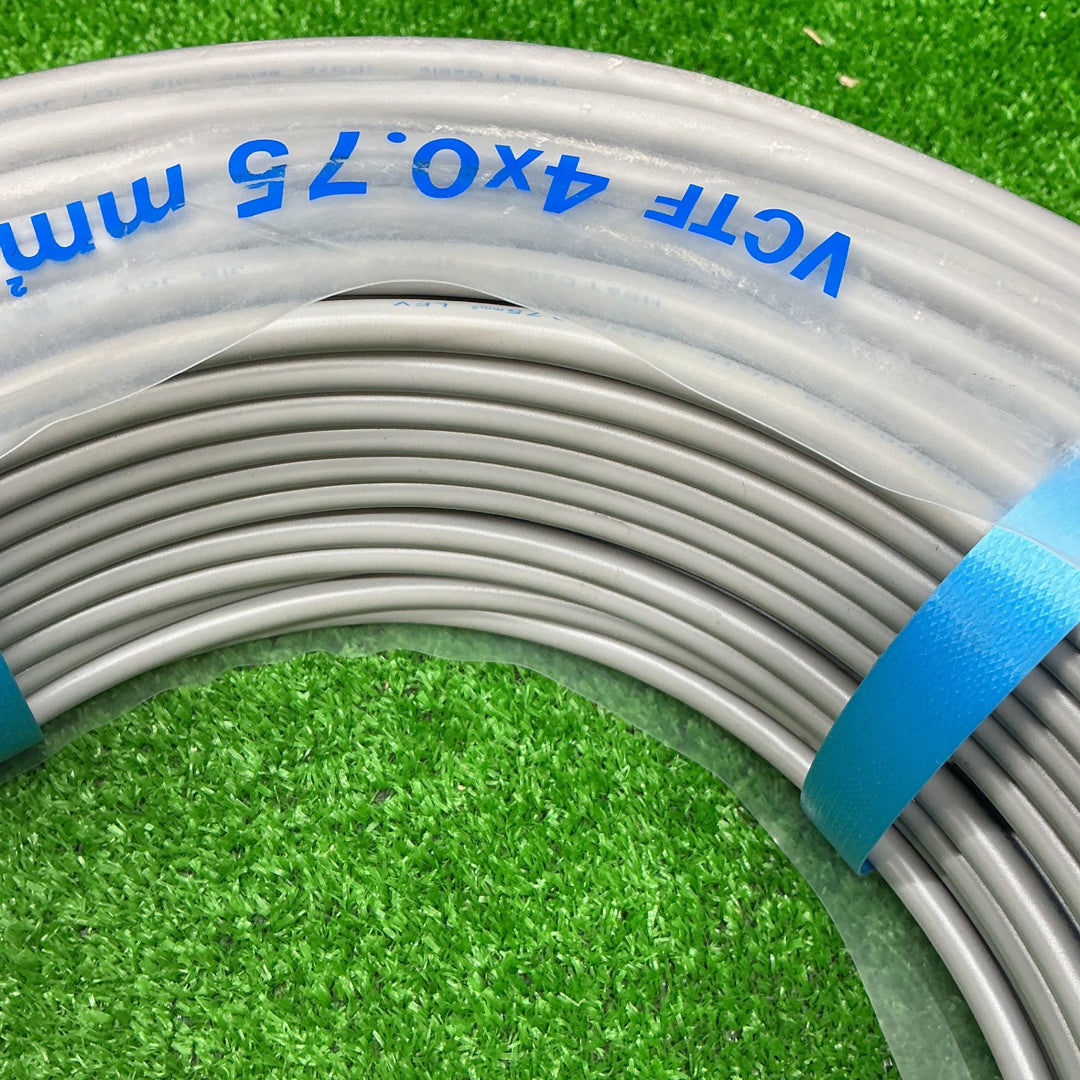 【未使用品】住電HSTケーブル VCTFケーブル 4×0.75mm 100ｍ 製造年 2025年5月【電材館越谷店】
