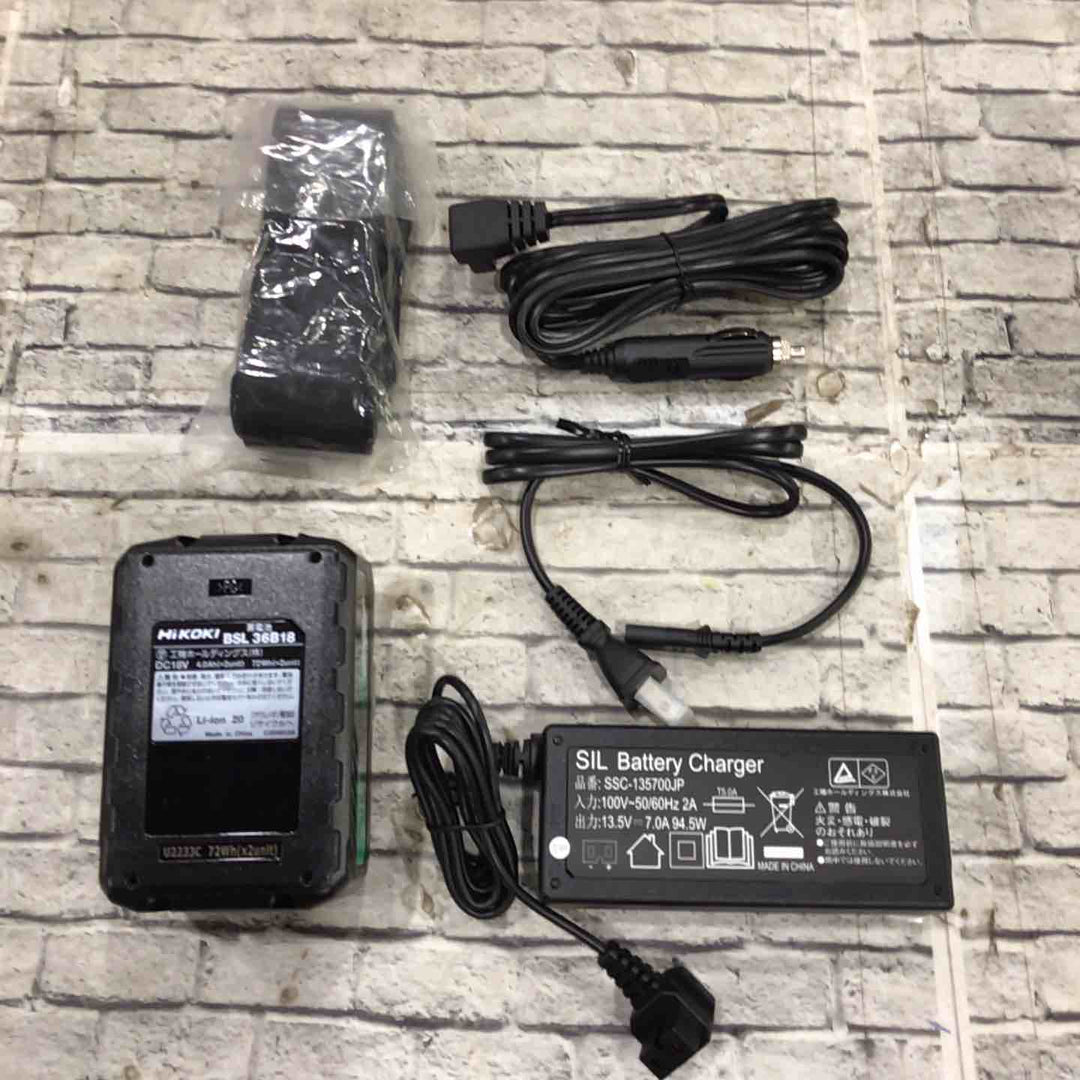 ☆ハイコーキ(HIKOKI ※旧:日立工機) コードレス冷温庫 UL18DC(WMG)【川口店】