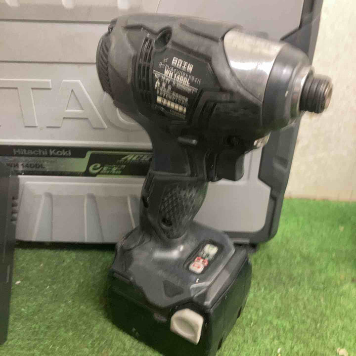 日立工機 インパクトドライバー ストロングブラック WH14DDL2(2LYPK)(B)【町田店】