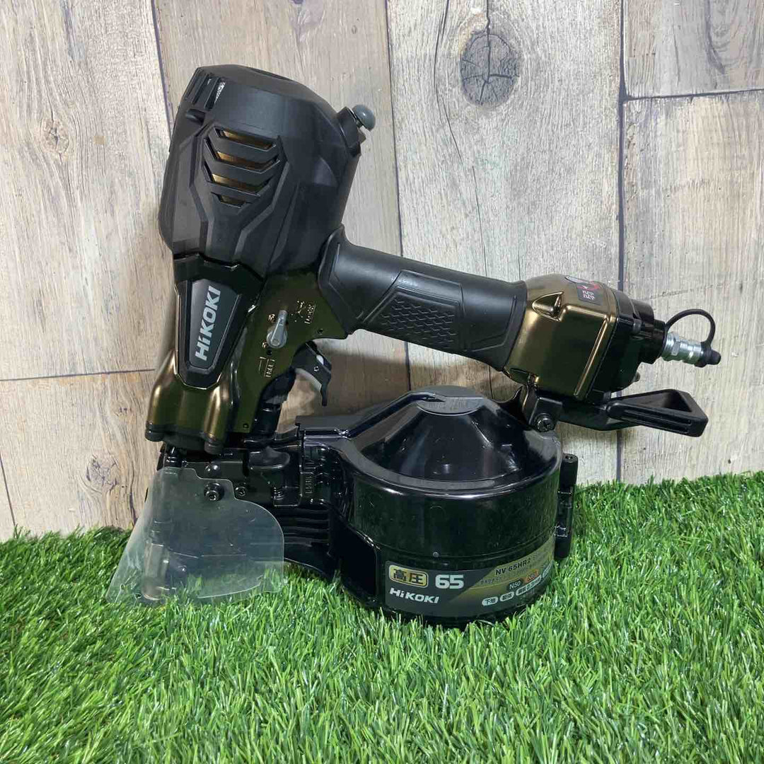 ★ハイコーキ(HIKOKI ※旧:日立工機) 高圧エア釘打ち機 NV65HR2(S) 本体未使用品・付属品に欠品有【戸田店】