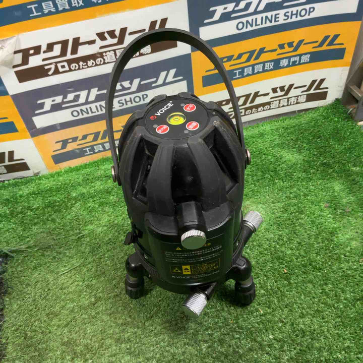 ◇VOICE 5ラインレーザー墨出し器 VLR-5X 矩十字・横【草加店】