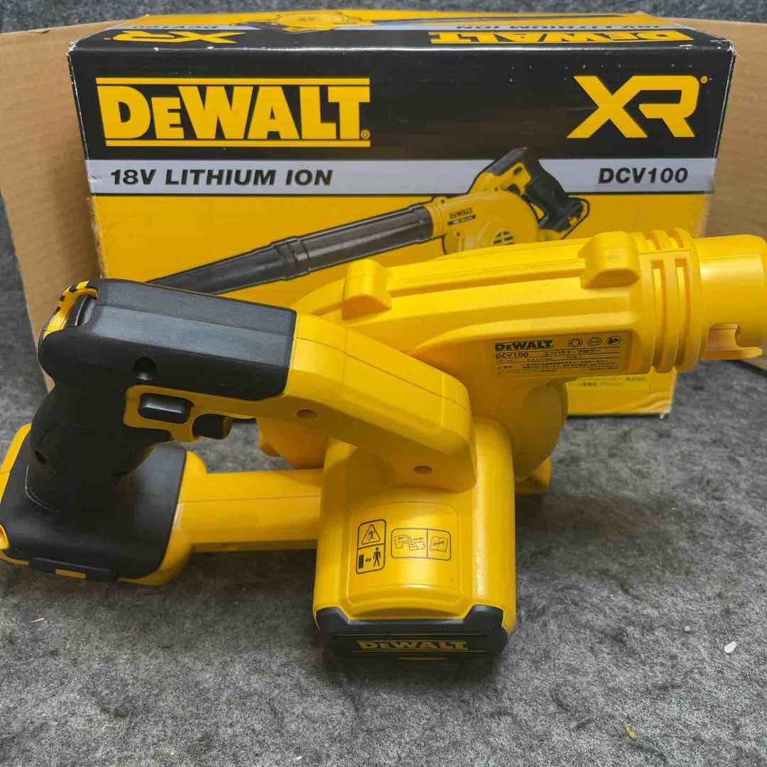 デウォルト(DEWALT) 18V コードレスブロア DCV100 【桶川店】