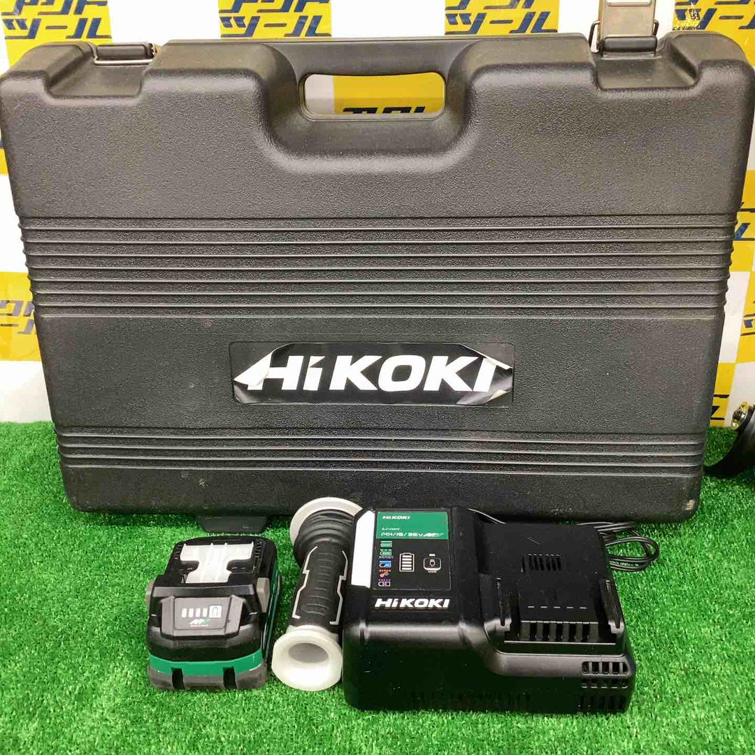 ★ハイコーキ(HIKOKI ※旧:日立工機) 100mmコードレスディスクグラインダ G3610DA(XP)【越谷店】