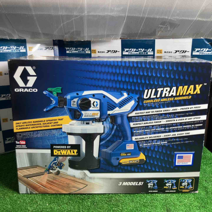 ◇Gracoグラコ ULTRA MAXウルトラマックス 携帯式エアレススプレーヤー 17N224【草加店】