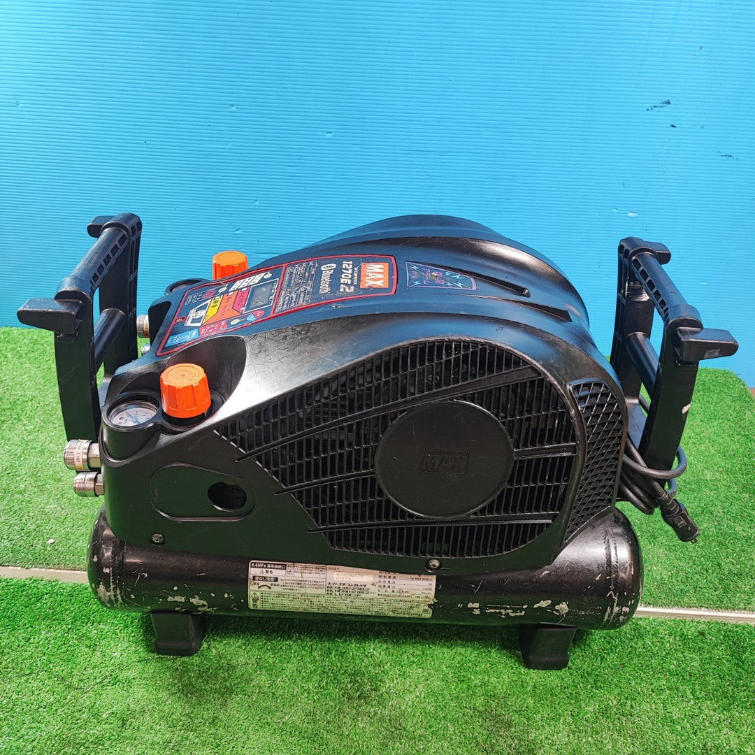 ★マックス(MAX) エアコンプレッサー AK-HH1270E2_ブラック【岩槻店】