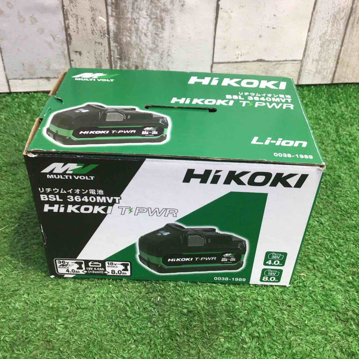 ★ハイコーキ(HIKOKI ※旧:日立工機) リチウムイオンバッテリー 36V/4.0Ah BSL3640MVT【町田店】