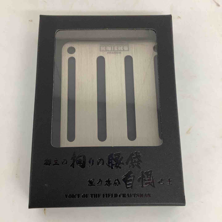 ◇ ニックス TIT-15HL チタンベルトループ ヘアライン仕上げ【狭山】