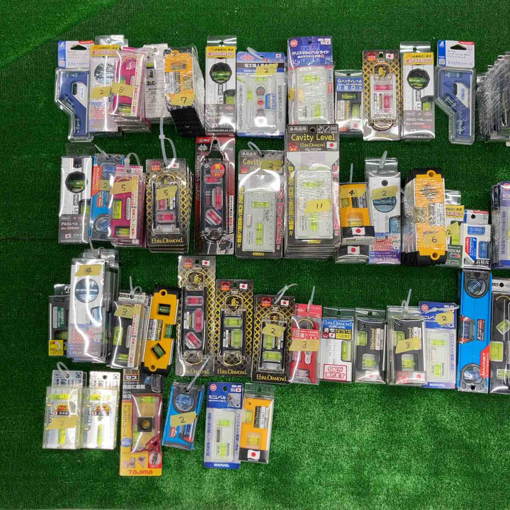 【まとめ売り】 水平器162点まとめ(サイズ・メーカー混同) 【桶川店】