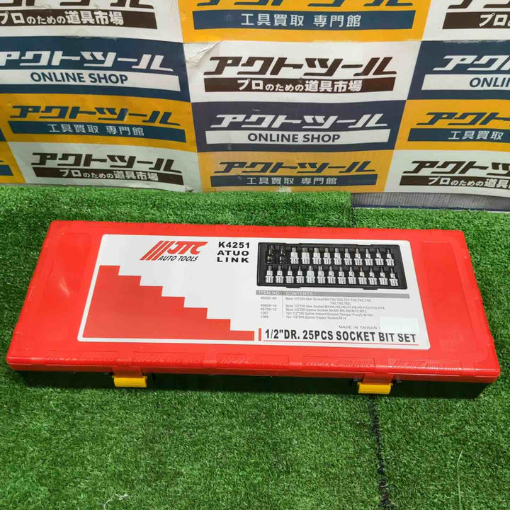 JTC 12.7mm 25PCS ソケットビットセット JTCK4251【草加店】