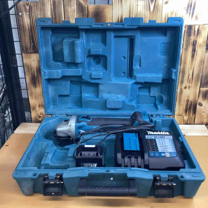 ★マキタ(makita) 100mmコードレスディスクグラインダ GA412DRGX【草加店】