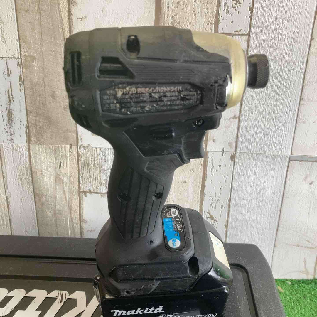 ★マキタ(makita) コードレスインパクトドライバー TD172DRGXB【町田店】