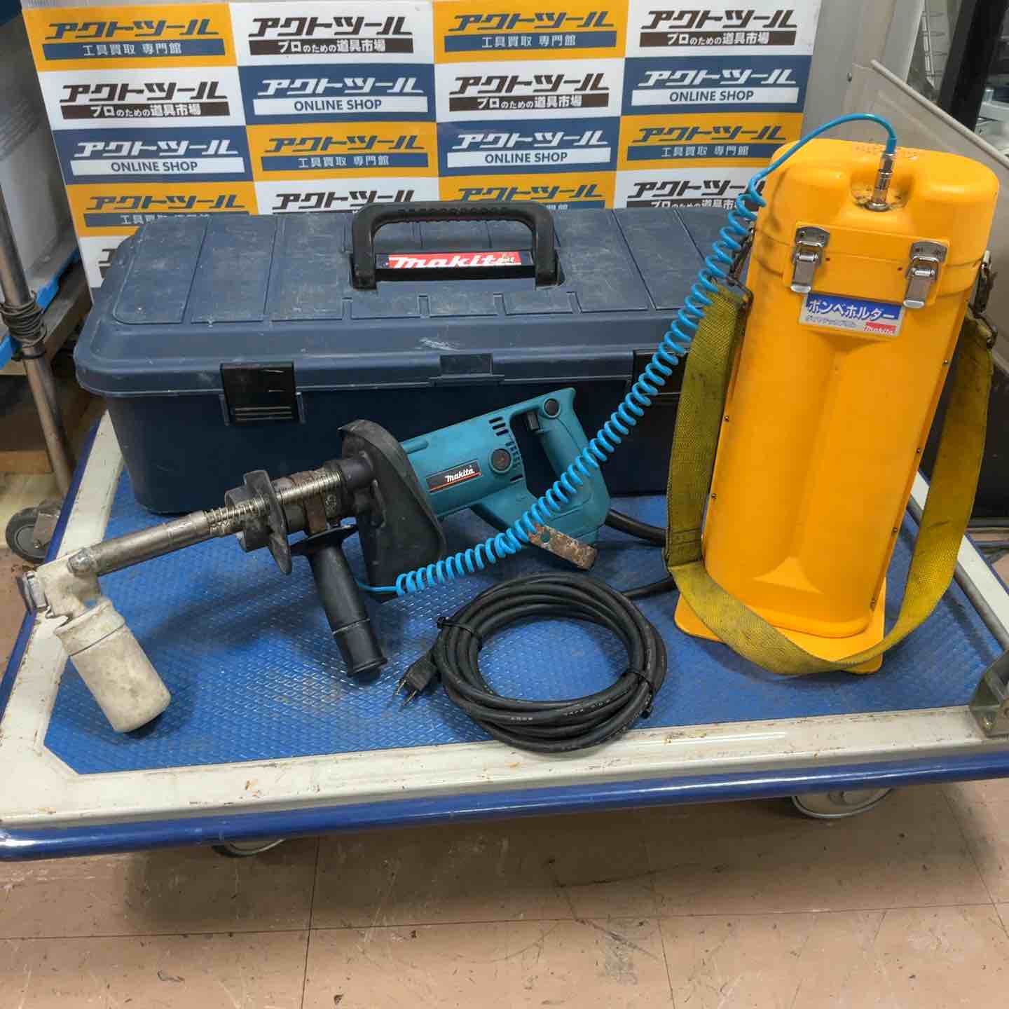 ◇マキタ(makita) ダイヤテックドリル DT0600 ボンベセット付き【草加