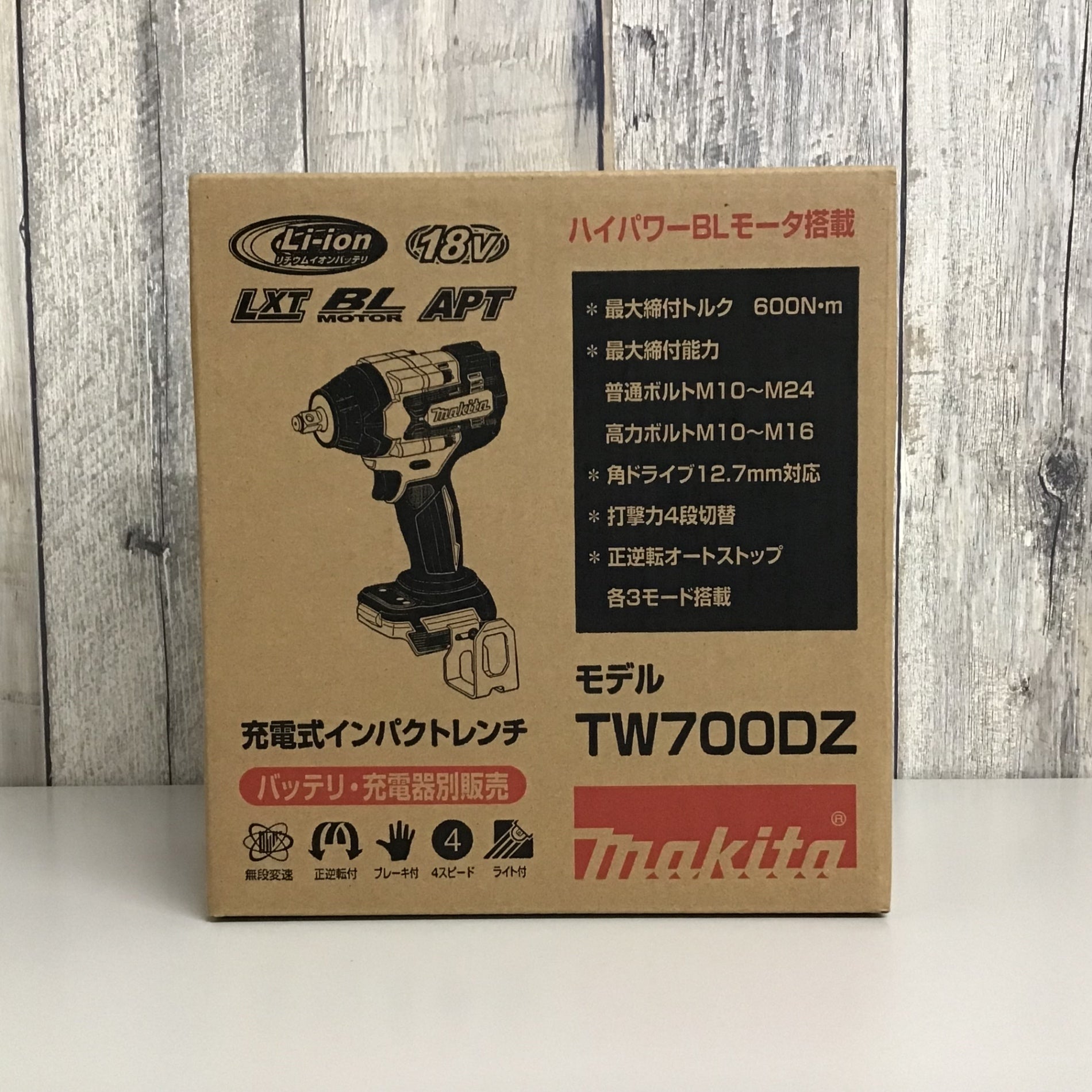 未使用品】☆送料無料☆マキタ makita 18V コードレスインパクトレンチ