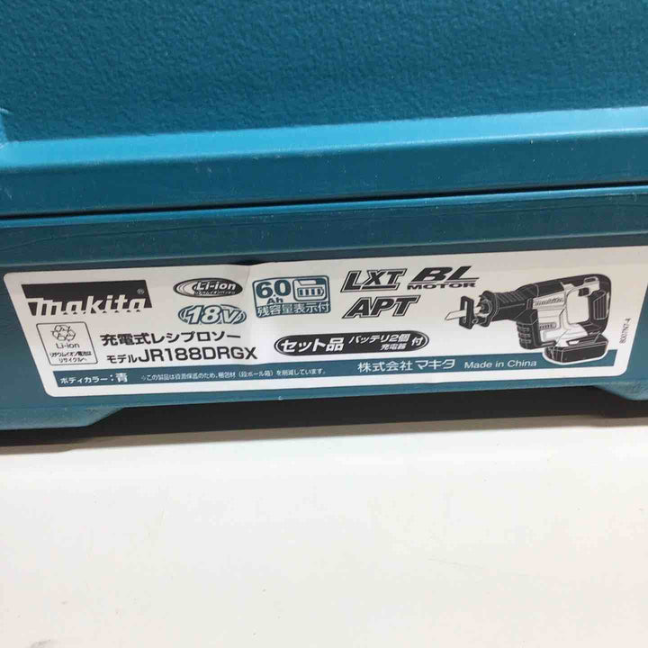 ★マキタ(makita) コードレスレシプロソー JR188DRGX【戸田店】