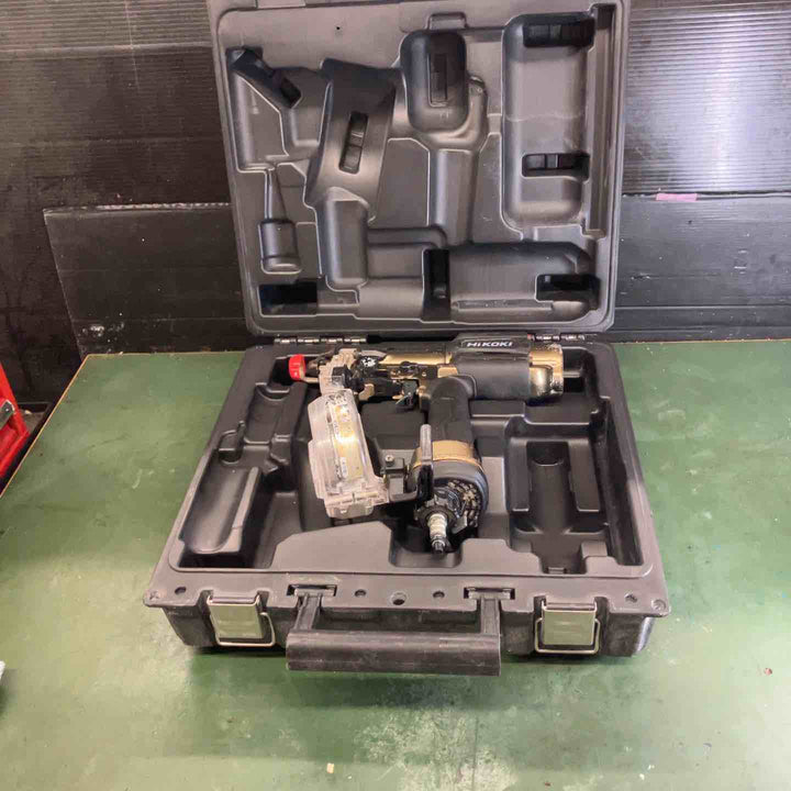 【中古品】★ハイコーキ(HIKOKI ※旧:日立工機) 高圧エアネジ打ち機 WF3HS　本体＋ケース【戸田店】
