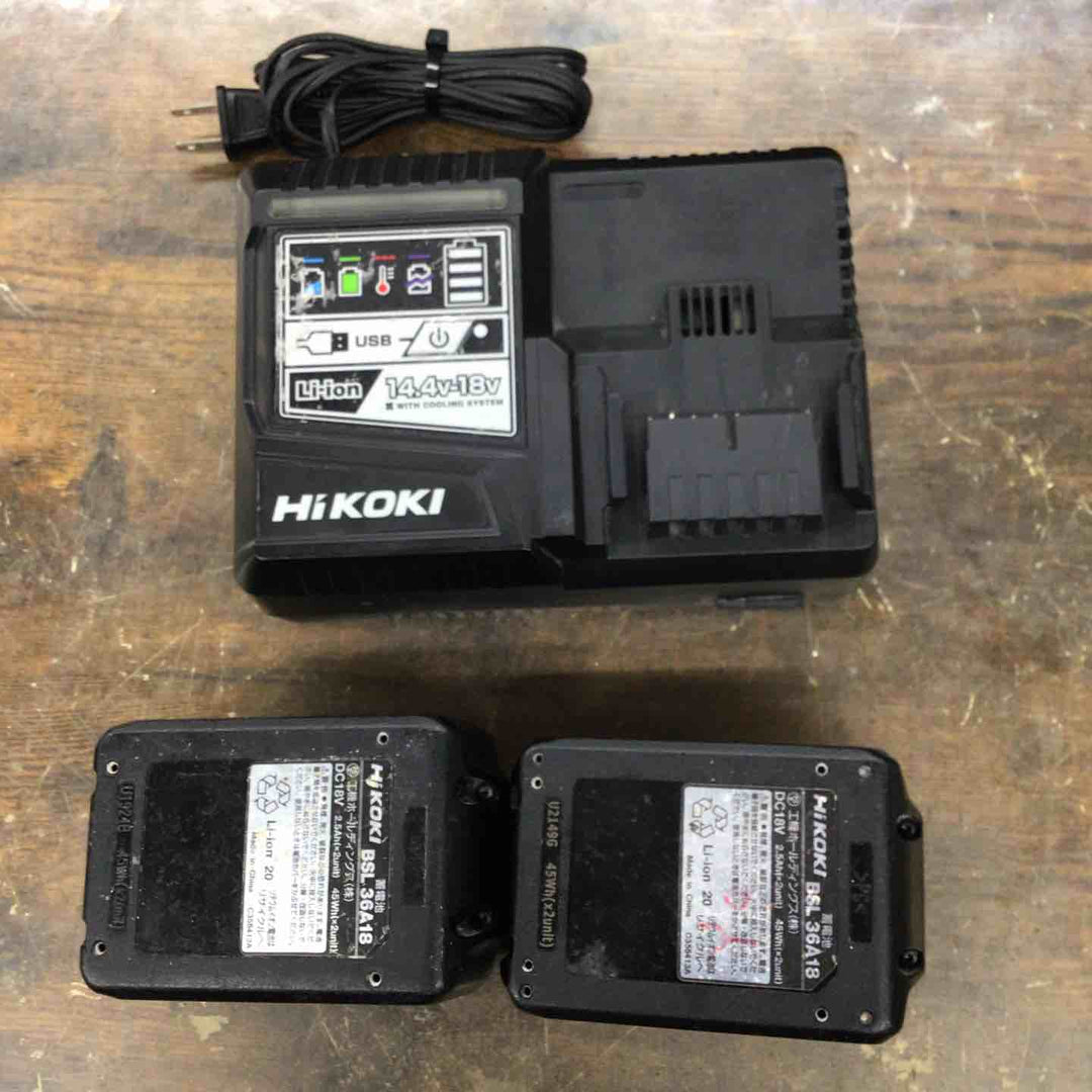 ★ハイコーキ(HIKOKI ※旧:日立工機) コードレスインパクトドライバー WH36DA(2XPB)【戸田店】