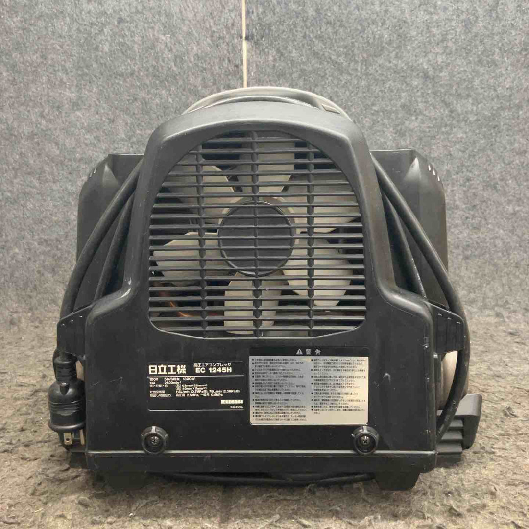 【現状品】★ハイコーキ(HIKOKI ※旧:日立工機) エアコンプレッサー EC1245H【鴻巣店】