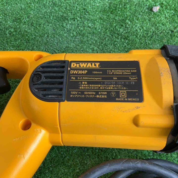◇デウォルト(DEWALT) セーバーソー DW304P【草加店】
