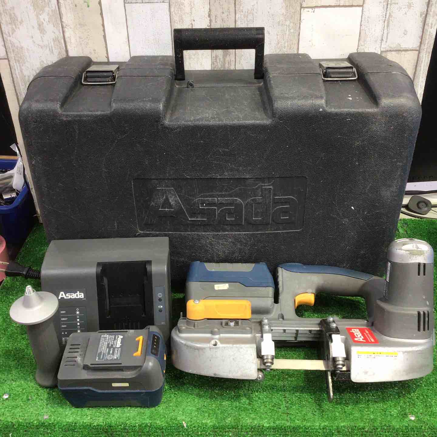 中古品△アサダ　バンドソー２２２ Amazon | アサダ BS222 バンドソー222 | バンドソーアクセサリ