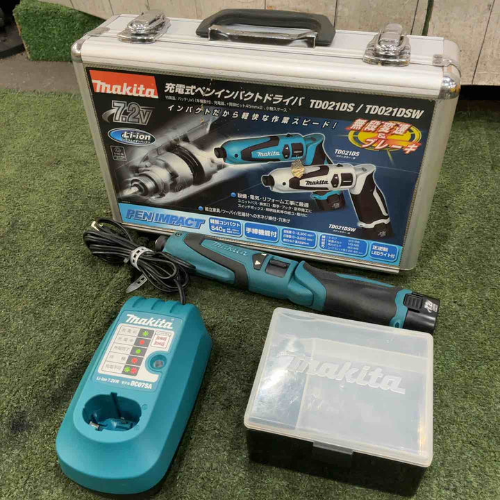 ☆マキタ(makita) 充電式ペンインパクトドライバ TD021DS 動作確認済【川口店】