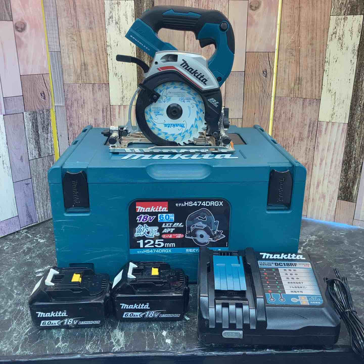 ★マキタ(makita) コードレス丸のこ HS474DRGX【八潮店】