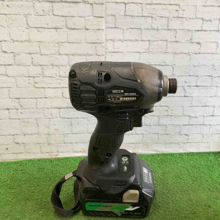 ★ハイコーキ(HIKOKI ※旧:日立工機) コードレスインパクトドライバー WH36DA(2XPB)【町田店】