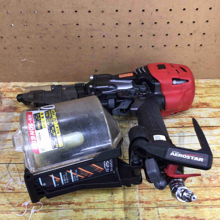 ★マックス(MAX) 高圧エア釘打ち機 HN-90N6(D)-G【川崎店】