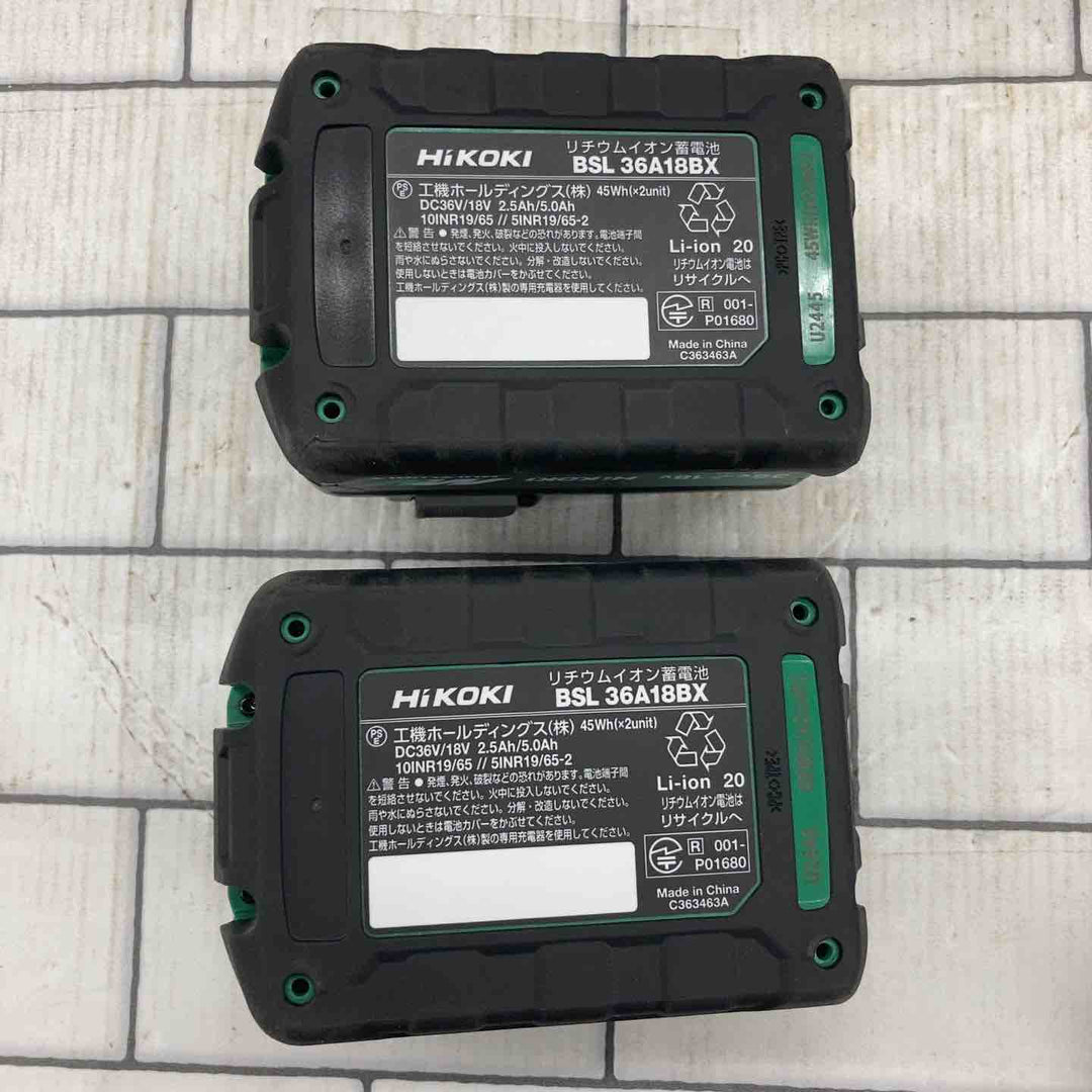 ★ハイコーキ(HIKOKI ※旧:日立工機) コードレスインパクトドライバー WH36DD(2XHSZ)(IG)【所沢店】