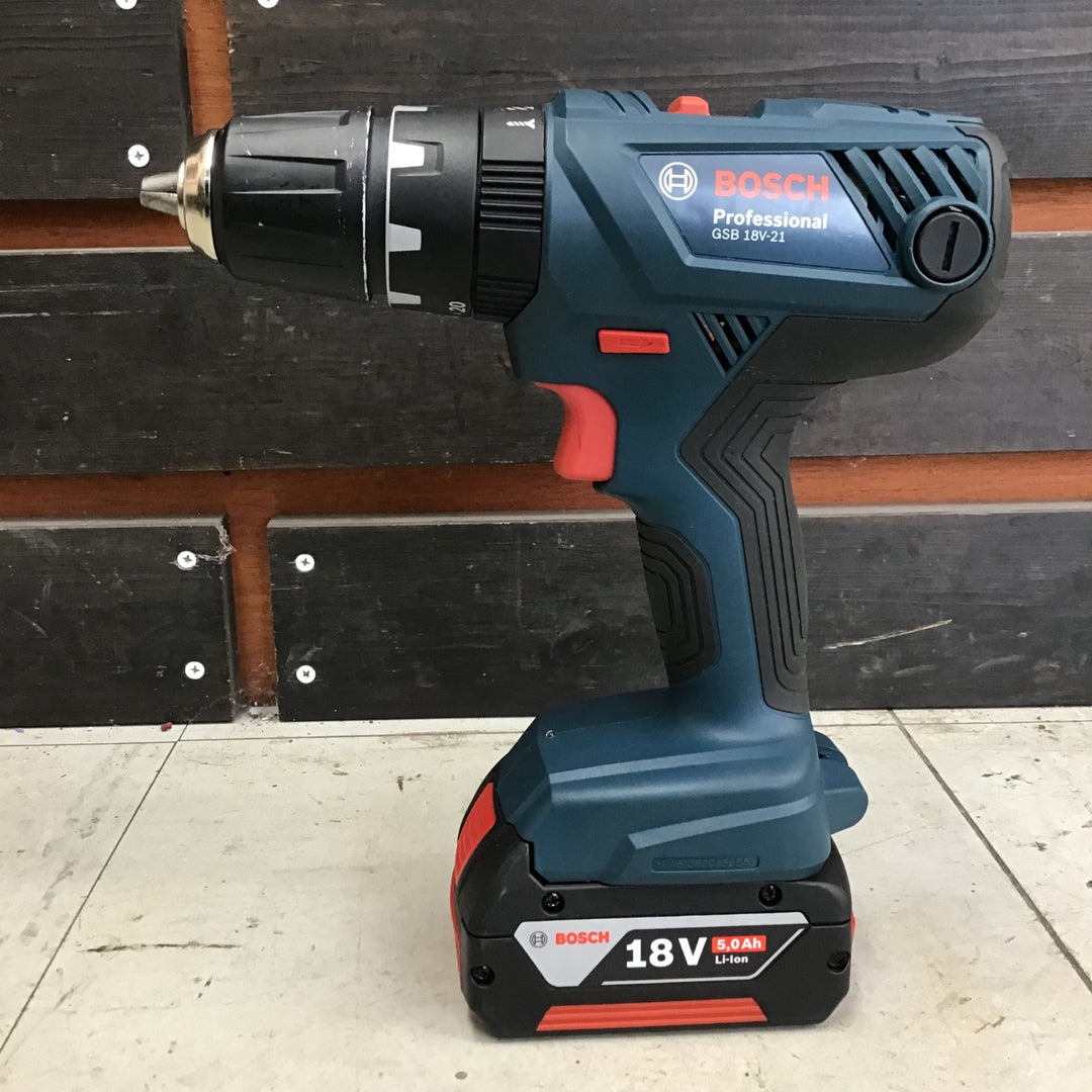 【中古品】 ボッシュ/BOSCH 18Vコードレス振動ドライバードリル GSB18V-21 【鴻巣店】