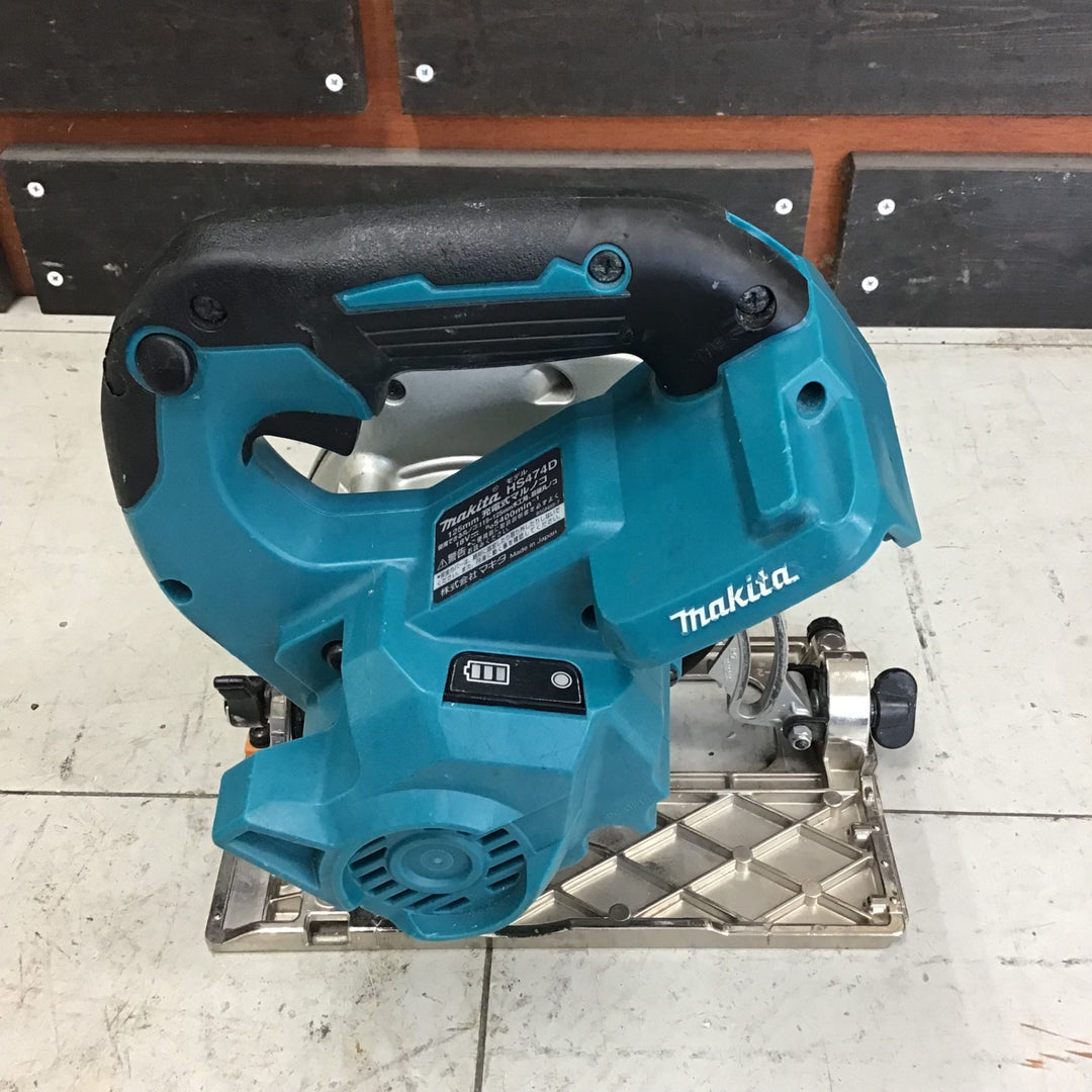 【中古品】 マキタ/makita コードレス丸のこ・HS474DZ 【鴻巣店】