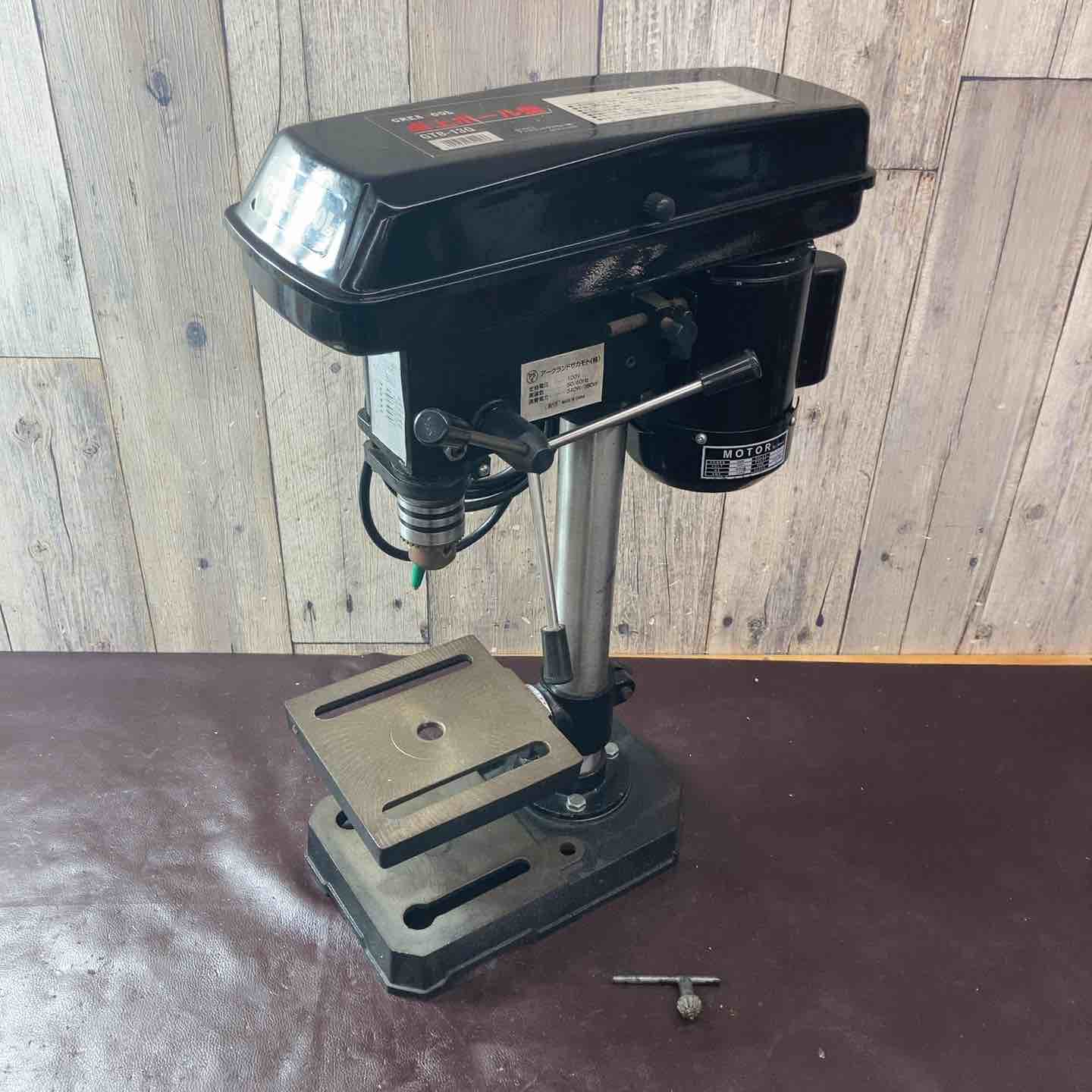 【中古品】 グレートツール(GREAT TOOL) 卓上ボール盤 5段階変速付 GTB-13G 【東大和店】 中古品】 グレートツール(GREAT TOOL) 卓上ボール盤 5段階変速付 GTB