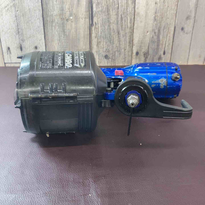 【中古品】 ハイコーキ(HIKOKI ※旧:日立工機) 高圧エア釘打ち機 NV90HMC(SB) 青 【東大和店】