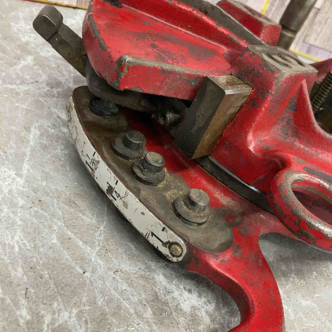 REX 自動切上ダイヘッド(チェーザ付) 1"-2"【八潮店】