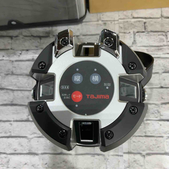 ◇タジマ(Tajima) ナビゼロブルーレーザー墨出し器 電子整準(センサー) 矩十字・横全周 ZEROBLS-KJC【川口店】