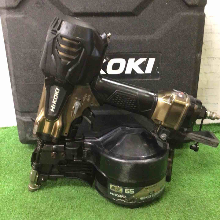 ★ハイコーキ(HIKOKI ※旧:日立工機) 高圧エア釘打ち機 NV65HR2(S)【町田店】