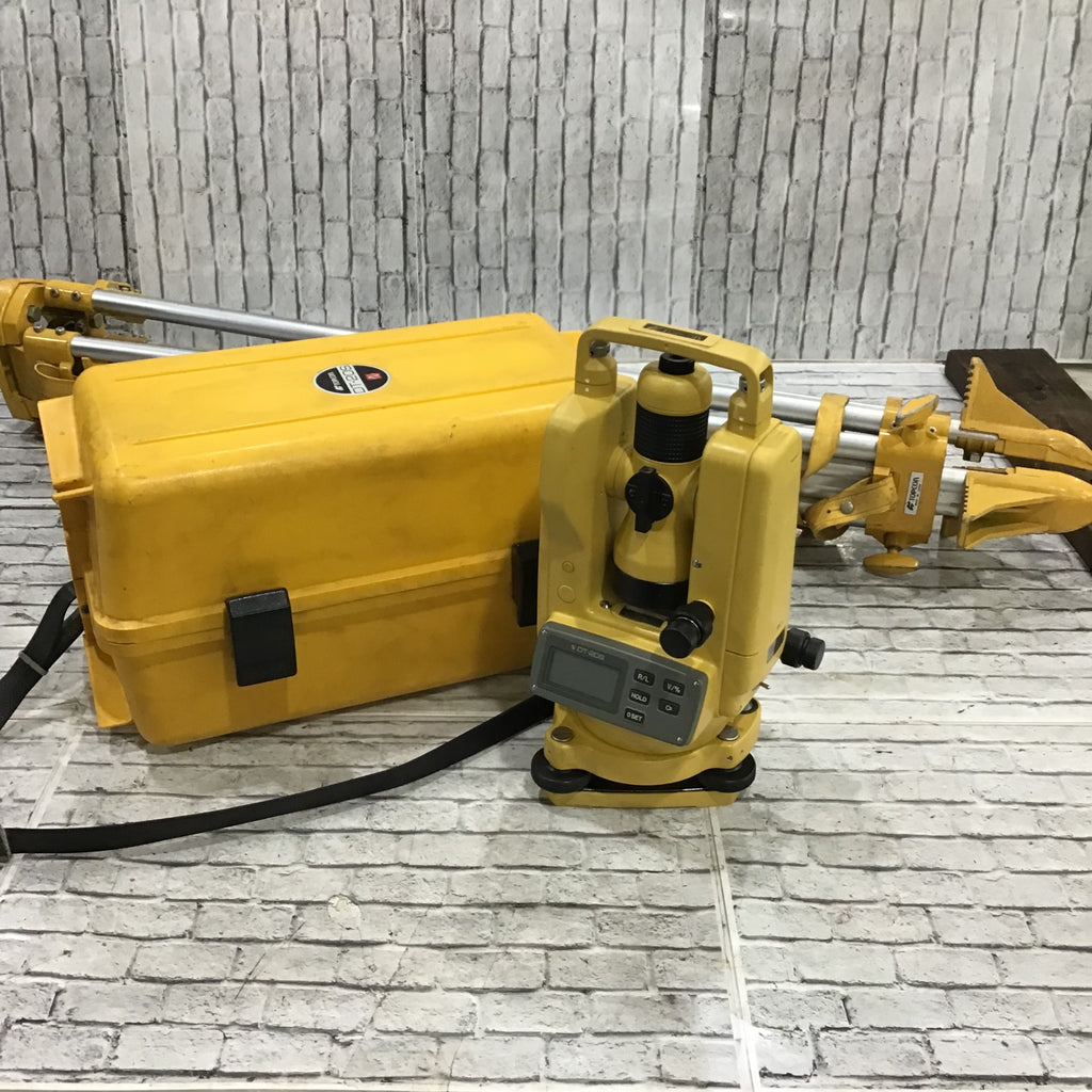 TOPCON デジタルセオドライト　DT-20S 店頭受取り限定】〇トプコン(TOPCON) デジタルセオドライト