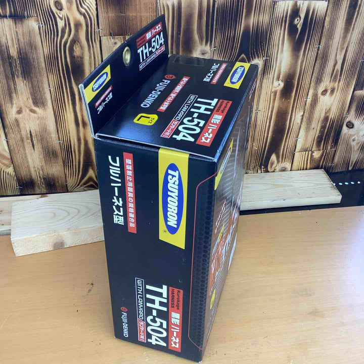 ◇ツヨロン(TSUYORON) 新規格 墜落制止用器具 クロカゲハーネス TH-504-2NV93SV-OT-DG-M-2R23-BX【草加店】