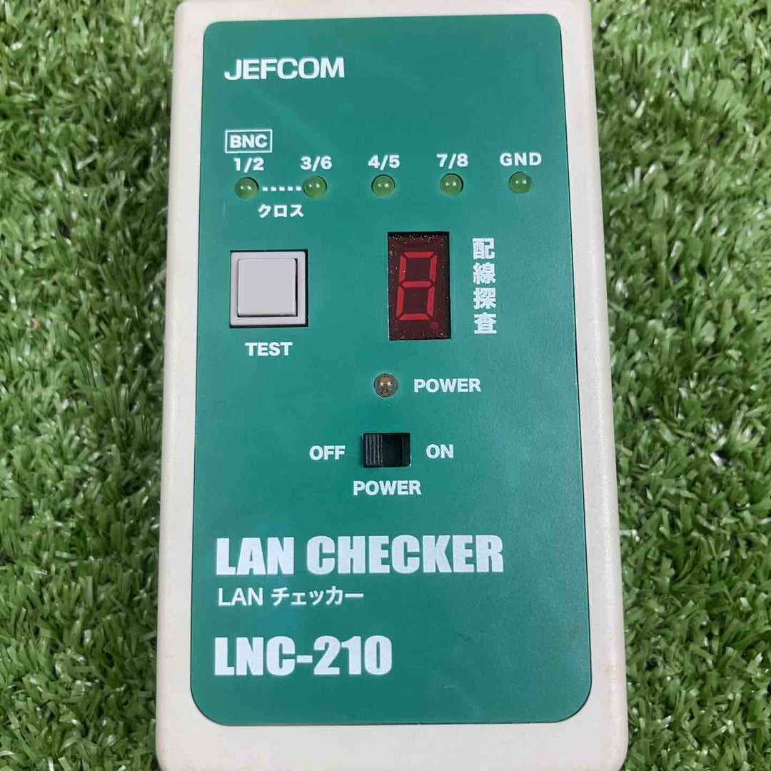 JEFCOM/ジェフコム LANチェッカー LNC-210【川崎店】