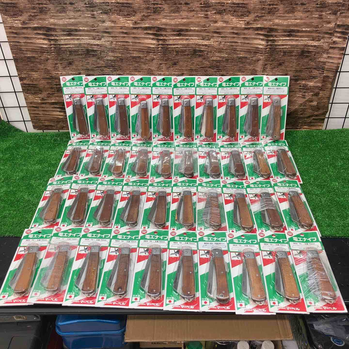 【未使用品(店頭展示品)・大特価まとめ売り！】電工ナイフ 40本 マーベル デンサン【川越店】