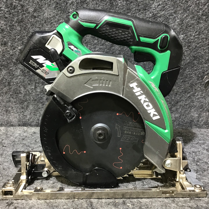 【中古品・バッテリー1個付き！】ハイコーキ(HIKOKI ※旧:日立工機) コードレス丸のこ C3605DC(NN)【桶川店】