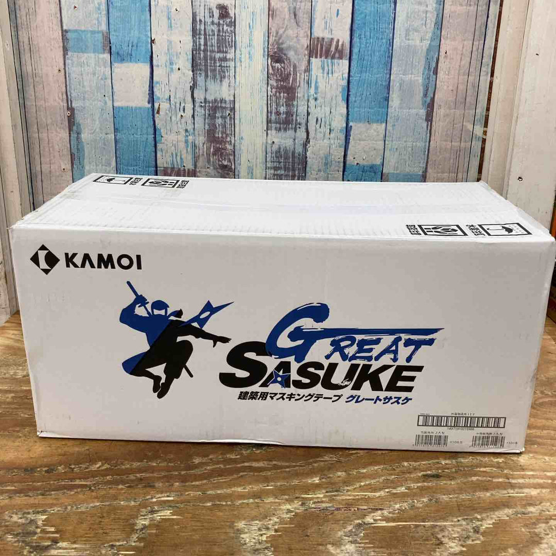 ◇KAMOI グレートサスケ　マスキングテープ　200巻 50mm×18m【柏店】
