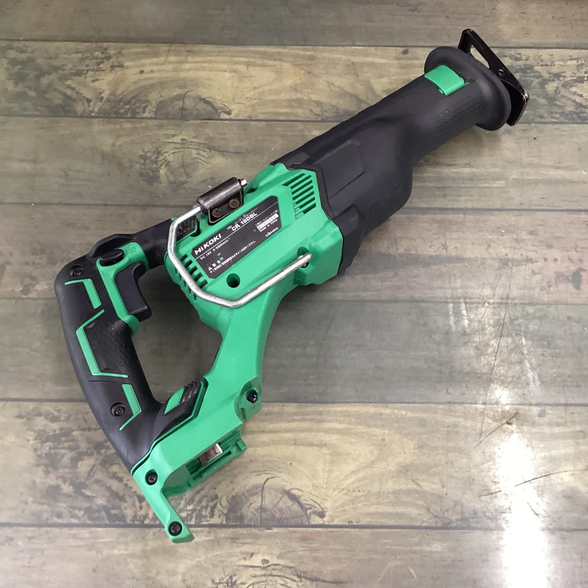 【7433】日立工機　コードレスセーバーソー　CR18DBL Li-ion 18Vなど　稼働品 未使用品 HiKOKI(旧日立工機) 18V コードレスセーバソー 充電式
