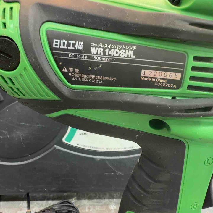 ★ハイコーキ(HIKOKI ※旧:日立工機) コードレスインパクトレンチ WR14DSHL(2LYPK)【八潮店】