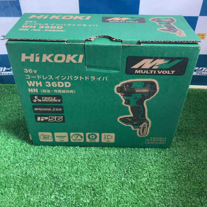 ★ハイコーキ(HIKOKI ※旧:日立工機) コードレスインパクトドライバ WH36DD(NNL)【草加店】