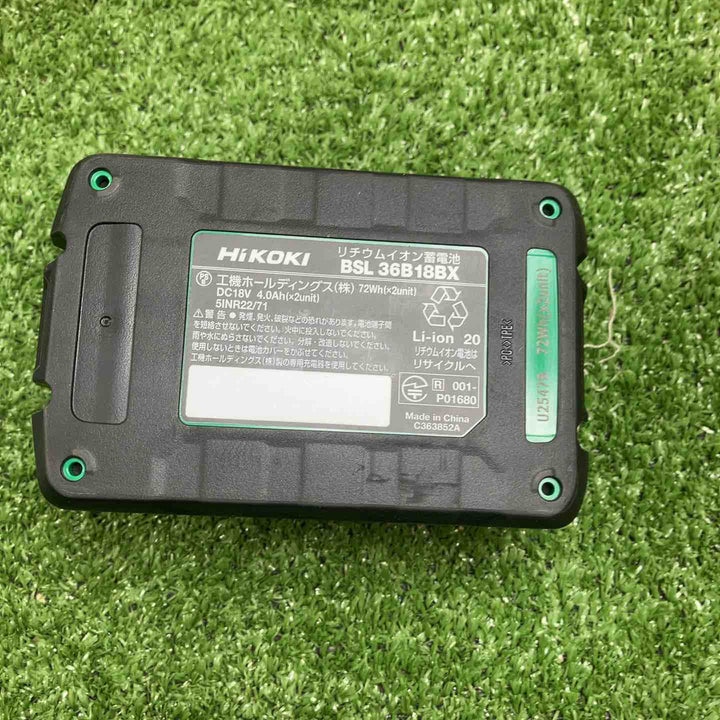 ★ハイコーキ(HIKOKI ※旧:日立工機) リチウムイオンバッテリー 36V/4.0Ah BSL36B18BX【川崎店】