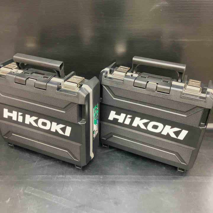 【未使用品】2台セット ハイコーキ HIKOKI コードレスインパクトドライバ アグレッシブグリーン WH36DD(2XHLSZ) 2台セット【川越店】